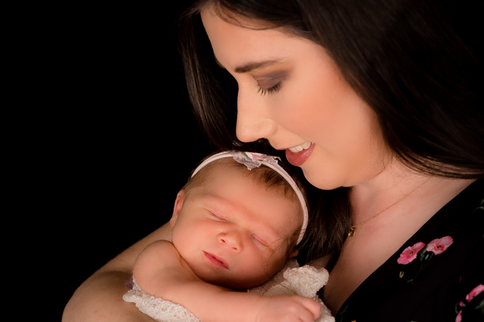 Baby with mum