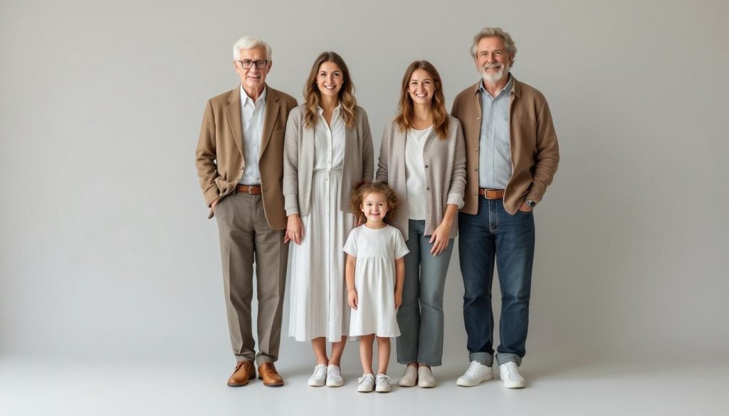 Family Photoshoot Wardrobe: Styles That Flatter All Ages